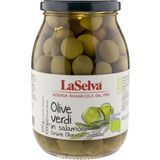 LaSelva Bio zelené olivy ve slaném nálevu