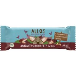 Allos Barre d'Amarante Bio - Chocolat Noir - 25 g