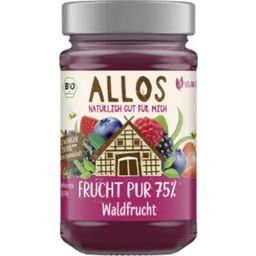 Allos Fruit Pur Bio 75% - Fruits des Bois - 250 g