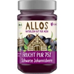 Allos Organic Pure Fruit 75% - Blackcurrant - 250 g
