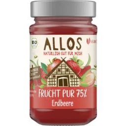 Allos Organic Pure Fruit 75% - Strawberry - 250 g