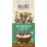 Allos Bio neslazené čokoládové müsli