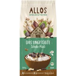 Allos Bio niesłodzone musli czekoladowe - 500 g
