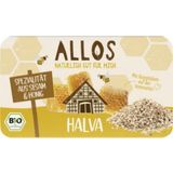 Allos Organic Halva with Honey & Sesame