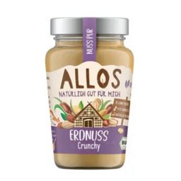 Allos Bio Nuss Pur Erdnuss Crunchy - 340 g