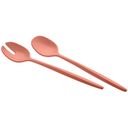 guzzini Salad Servers TIERRA - Dark Terracotta