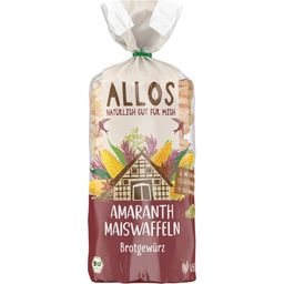 Biologische Amarant Maïswafels Broodkruiden - 100 g