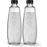 Sodastream Duo Glass Bottle 1 L, Set of 2