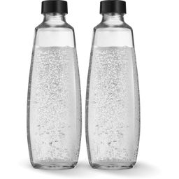 Sodastream Duo Glass Bottle 1 L, Set of 2 - 1 Set