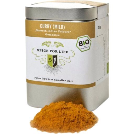 Spice for Life Bio Curry Mild - Smooth Indian Colours