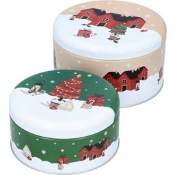 Birkmann Nordic Christmas Biscuit Tin Set - S+M