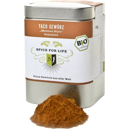Spice for Life Spezie Bio per Tacos 