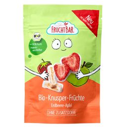 FRUCHTBAR Biologisch Knapperig Fruit Aardbei/Appel - 15 g