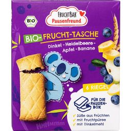 Pausenfreund Organic Snacks - Fruit Pockets - Spelt, Blueberry, Apple & Banana