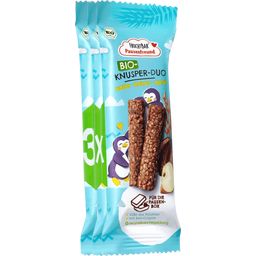Pausenfreund Organic Snacks - Crispy Duo - Oat Bar with Cocoa & Apple - 69 g