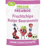 Freche Freunde Bio ovocné chipsy s červenými bobulemi