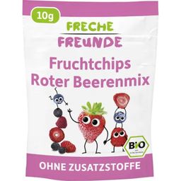 Freche Freunde Bio sadni čips - mešanica rdečega sadja - 10 g