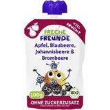 Organic Squeeze Pouch - Apple, Blueberry, Blackcurrant & Blackberry Puree