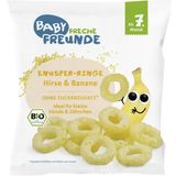Freche Freunde Organic Crispy Rings - Millet & Banana