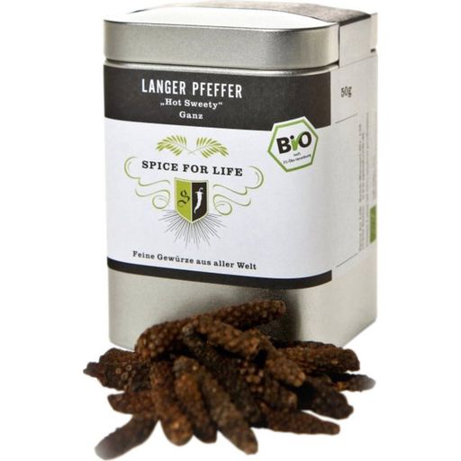 Spice for Life Organic Long Pepper - Hot Sweety (whole)
