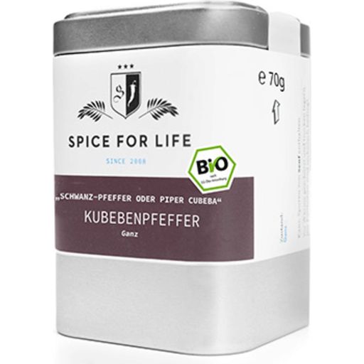 Spice for Life Organic Cubeb Pepper (Whole Peppercorns) - 70 g