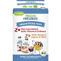 Freche Freunde Bio Quetschie MultiPack Frühstücks-Mix - 400 g