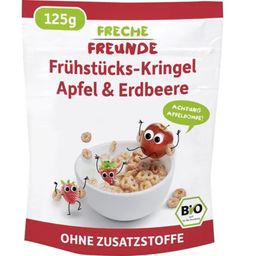 Freche Freunde Bio Frühstücks-Kringel Apfel & Erdbeere - 125 g
