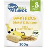 Freche Freunde Bio dětské špaldové sušenky s banánem