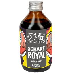 Sauce d'Assaisonnement Bio - Scharf Royal - 250 ml