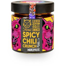 J.Kinski Bio Spicy Chili Crunch kořenící pasta - 160 g