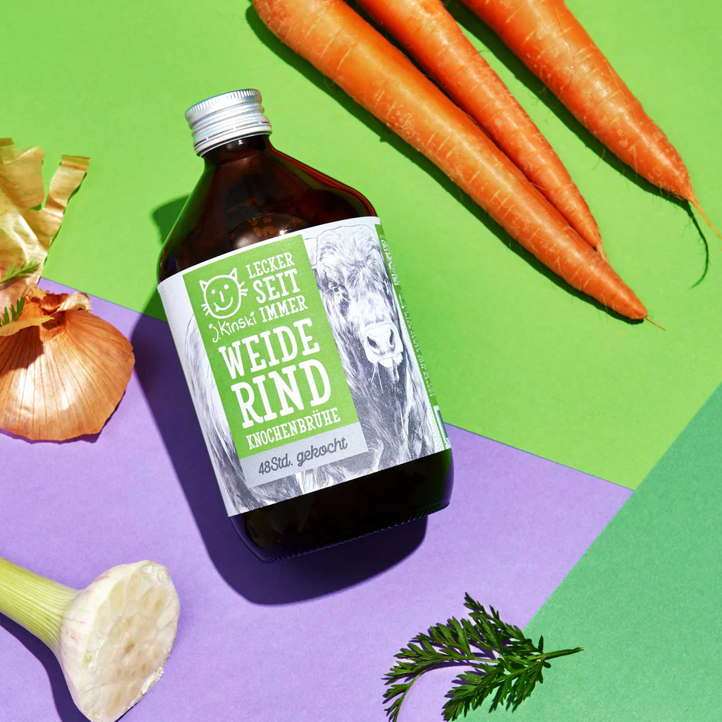 J.Kinski Organic Pasture-fed Beef Bone Broth - 525 ml