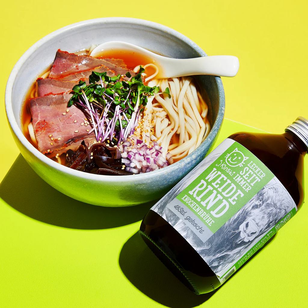 J.Kinski Organic Pasture-fed Beef Bone Broth - 525 ml