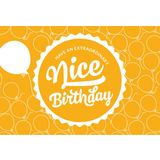Piccantino "Nice Birthday" üdvözlőlap 