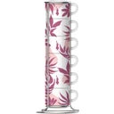 Primavera Espressokopjes, 6 Stuks Stapelbaar, Roze