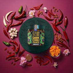 Organic Dark Chili Crunch Seasoning Paste - 160 g