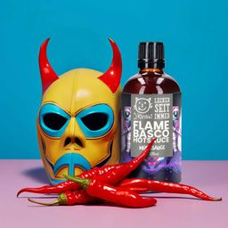 J.Kinski Bio Flame Basco Hot Sauce Würzsoße - 100 ml