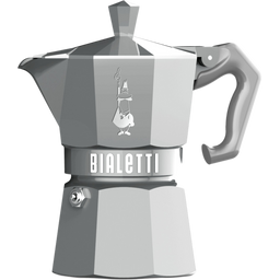 Bialetti Exclusive Express Moka stříbrná konvička - Na 3 šálky