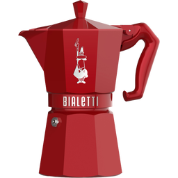 Bialetti Exclusive Moka Express Red - 6 Cups