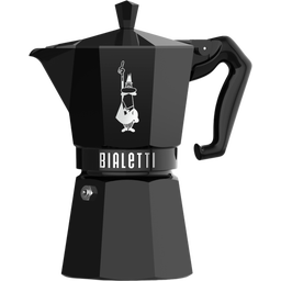 Bialetti Exclusive Moka Express Schwarz - 6 Tassen