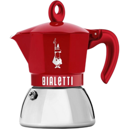 Bialetti Exclusieve Moka Express Inductie Rood - 4 kopjes