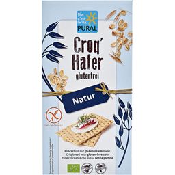 Organic Croq' Hafer - Gluten-Free Oat Crispbread - 160 g