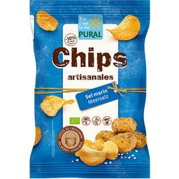 Pural Organic Crisps - Sea Salt - 120 g