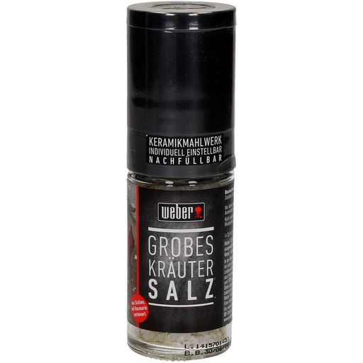 Weber Grill Coarse Salt Spice in a Grinder