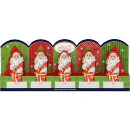 Lindt Mini Kerstman met Perforatie 5 Stuks