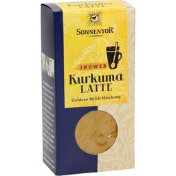Sonnentor Bebida Latte Bio de Cúrcuma y Jengibre - Paquete, 60 g