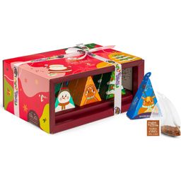 Coffret Cadeau Bio avec Noeud - Red Santa - 12 sachets de thé 