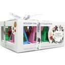 Coffret Cadeau Bio avec Noeud - Collection Hiver, Blanc - 12 sachets de thé 