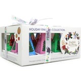 Theecadeau met Strik "Wintercollectie, Wit", Biologisch