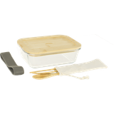 Lunchbox - Rectangular, Flat with Cutlery 1L - 3 pcs