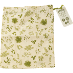 Pebbly Sac en Coton L - Vert - 1 pcs.